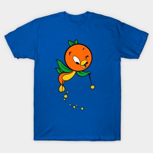 Retro Orange bird sunshine T-Shirt